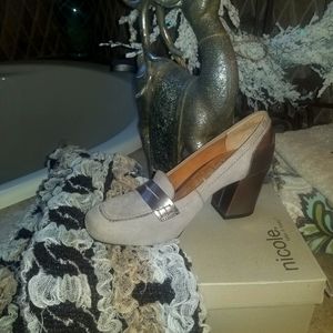 Nicole-Gigi Dust Grey  dress shoes